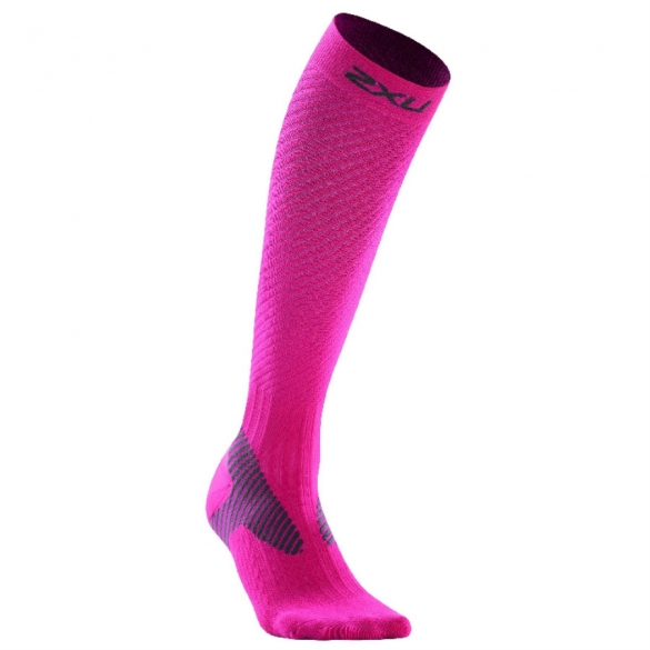 2XU Elite compressie sokken roze dames WA1994e 2015 WA1994ePNK